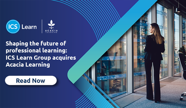 Shaping The Future Of Professional Learning ICS Learn Group Acquires Acacia Learning
